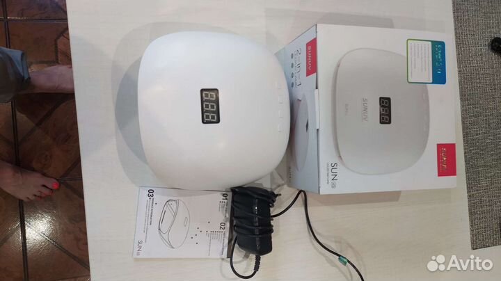 Лед лампа для маникюра Sun 4s