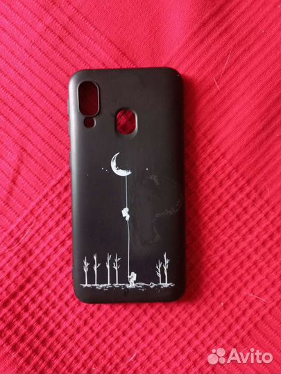 Защитное стекло и чехол samsung A40, чехол для А32