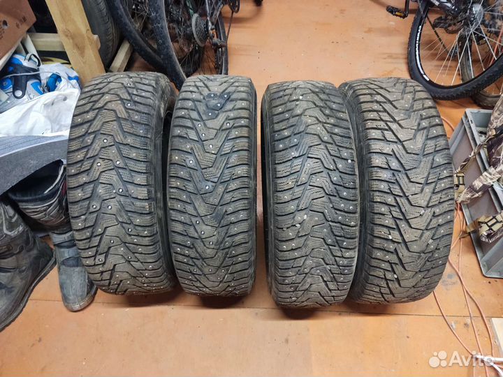 Hankook winter i pike rs2 195 65 r15 + штампы vw