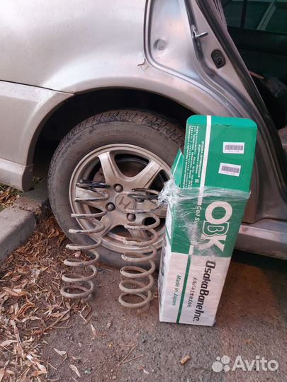 Пружины задние хонда аккорд 6