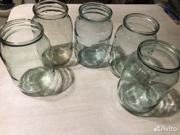 Банки стеклянные 1л