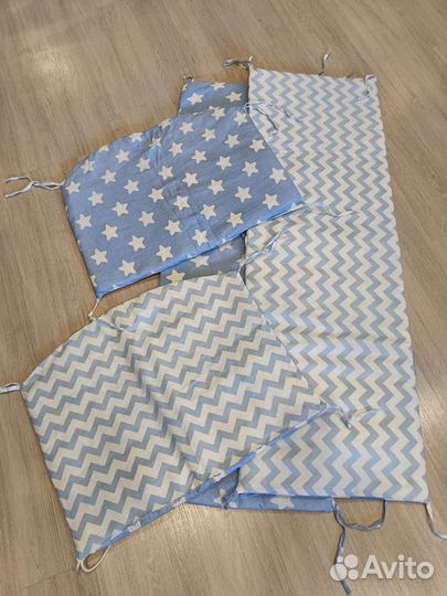 Бортики в детскую кроватку