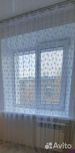 Тюль сетка вышивка