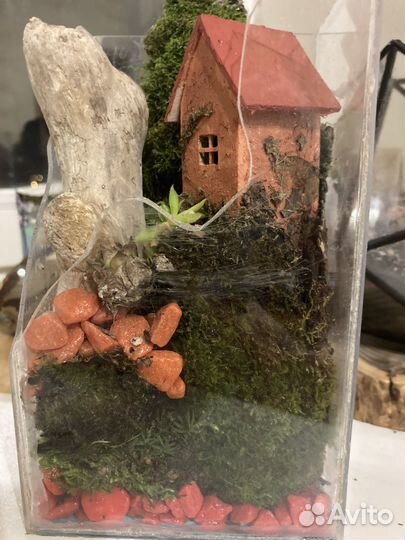 Флорариум с композицией