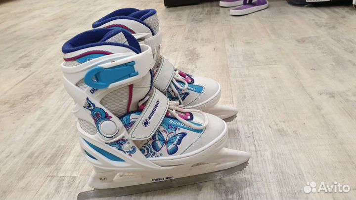 Продам детские раздвижные коньки