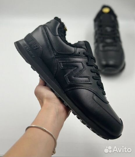 Кроссовки с мехом New balance 574 41-45