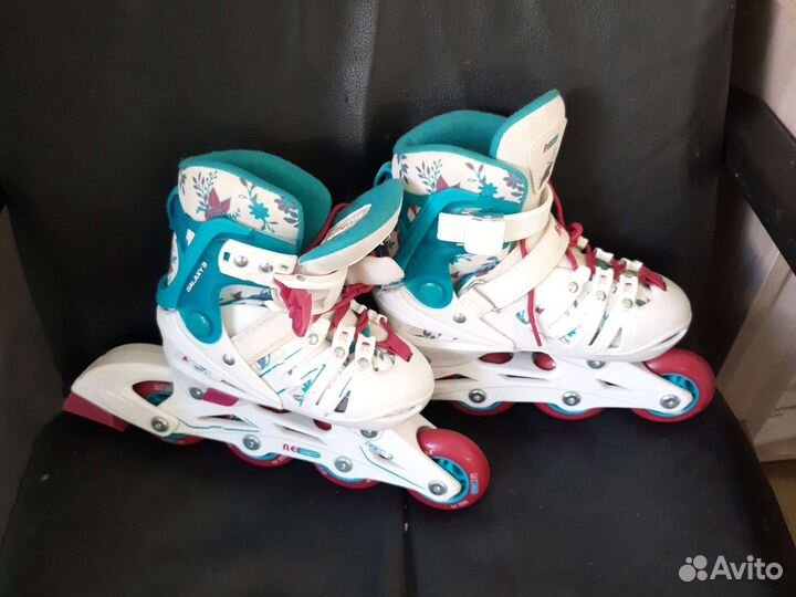 Роликовые коньки детские раздвижные