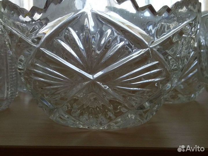 Хрустальные вазы,бокалы