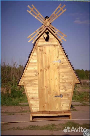 Дачный туалет с установкой ACC336