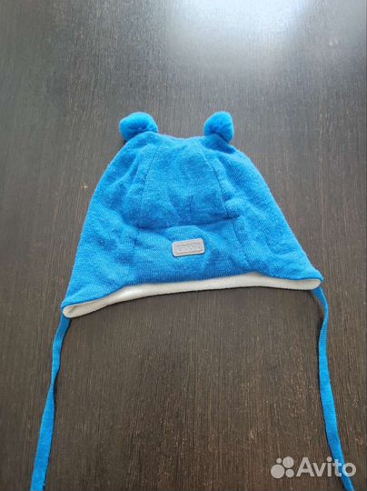 Шапка для мальчика демисезонная 44-46