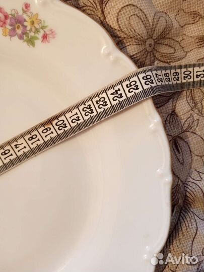 Фарфоровые тарелки СССР