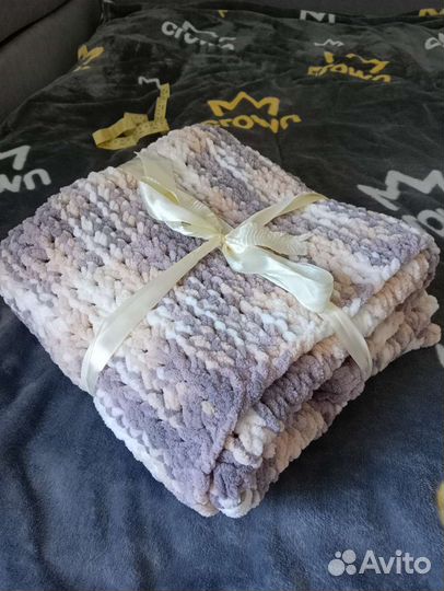 Плюшевый плед