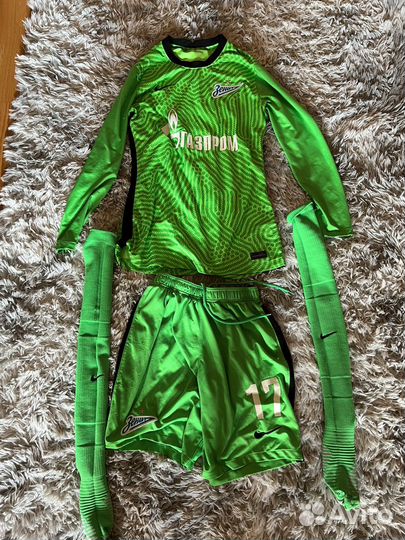 Вратарская форма фк Зенит комплект