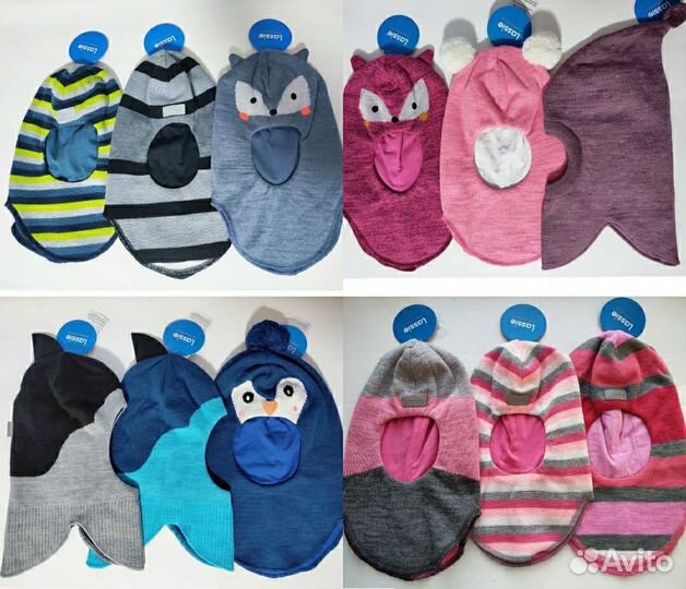 Новые шапки-шлемы Lassie