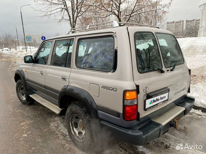 Toyota Land Cruiser 4.5 МТ, 1996, 350 000 км