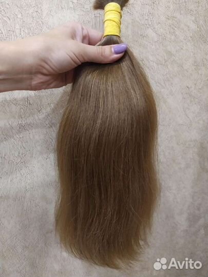 Волосы для наращивания детские срез 40 см