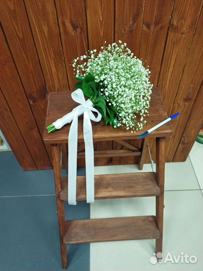 Свадебный букет и бутоньерка