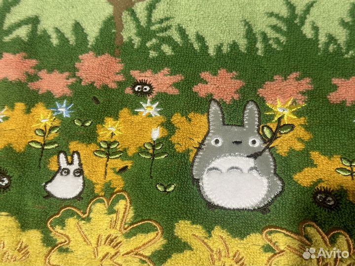 Махровые полотенца Тоторо с вышивками/Totoro