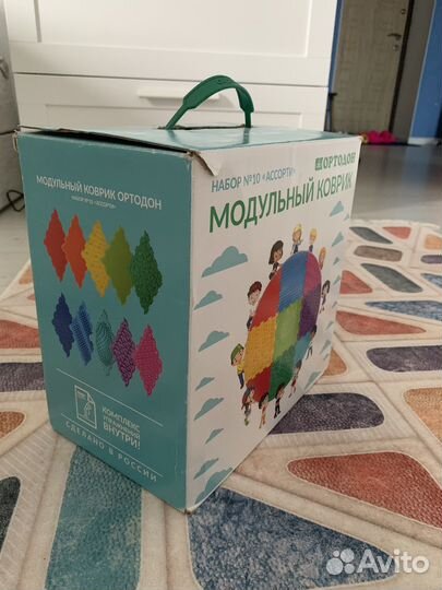 Модульный коврик ортодон 10 пазлов