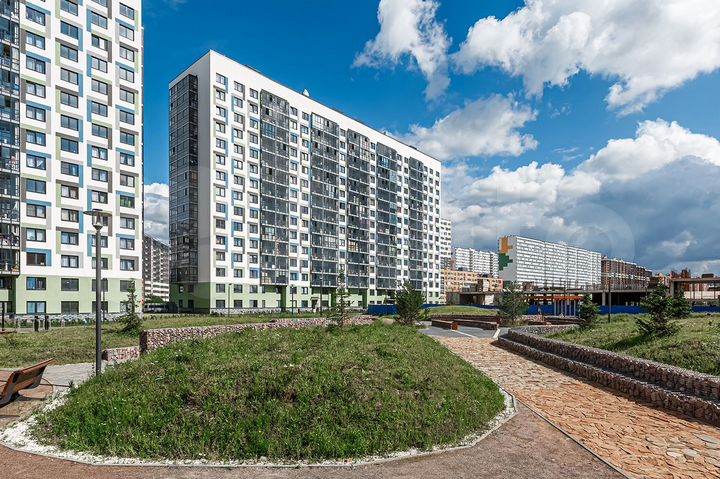 2-к. квартира, 59,4 м², 2/15 эт.