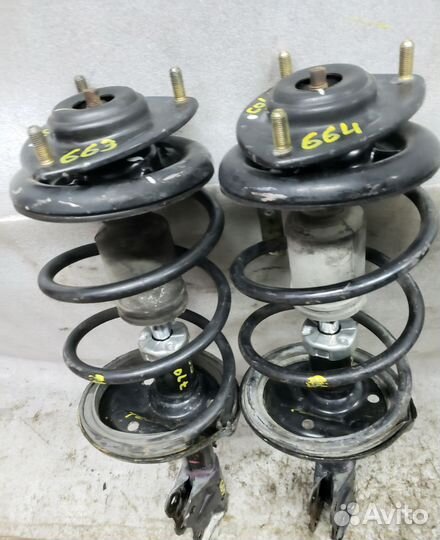 Стойки Передние mitsubishi colt + видео