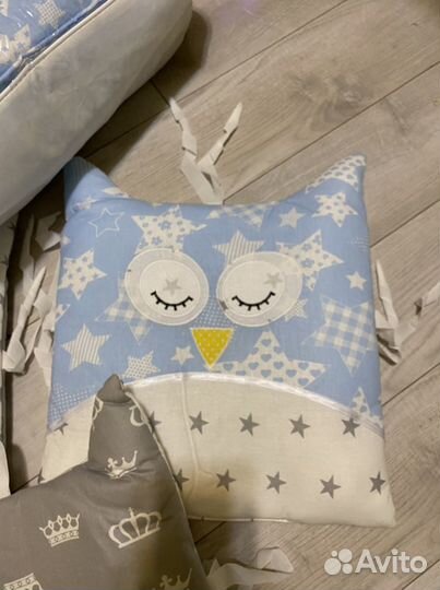 Бортики в детскую кроватку