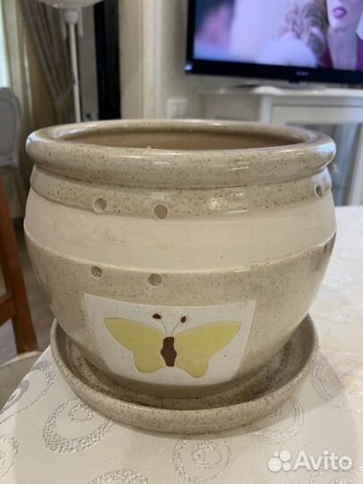 Горшок керамический