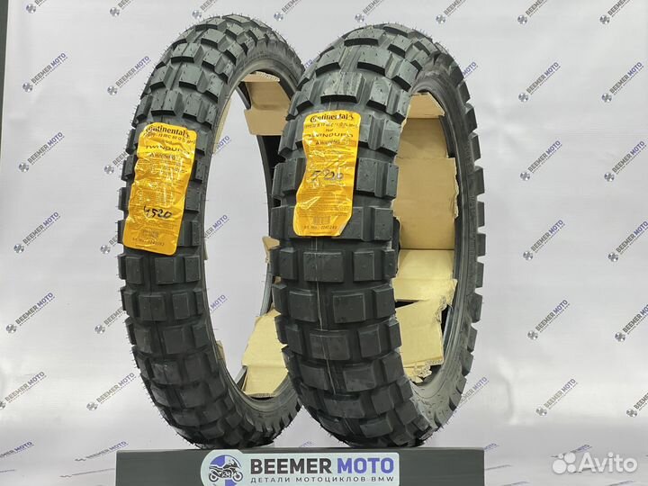 Continental TKC80 Twinduro 120/70-19 и 170/60-17