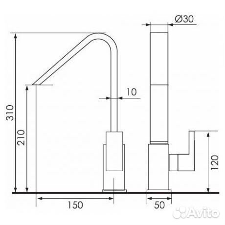 Смеситель Giulini pablolux F9827AP/DS1V Золото