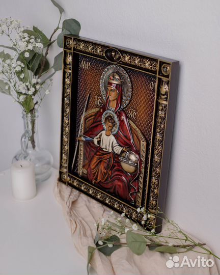 Державная икона Божией Матери 32х25 см