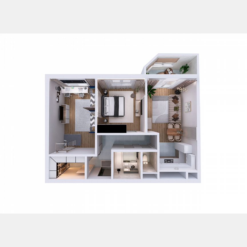 2-к. квартира, 68,3 м², 4/5 эт.