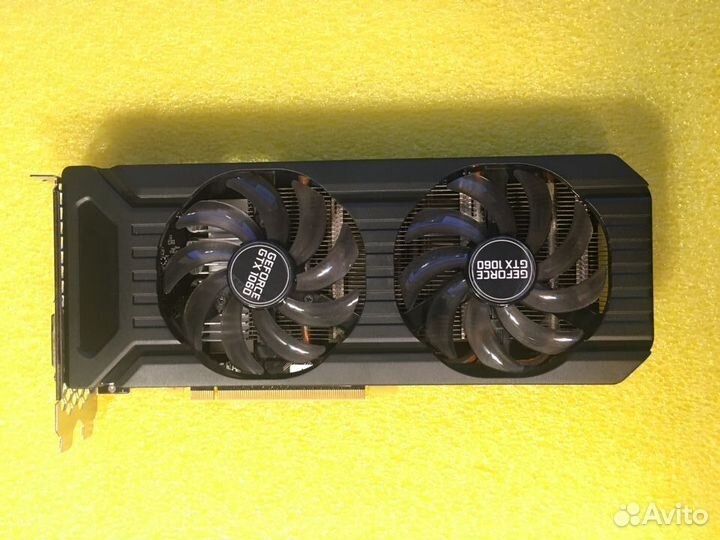 Видеокарта Palit GeForce GTX 1060 dual 6Gb gddr5
