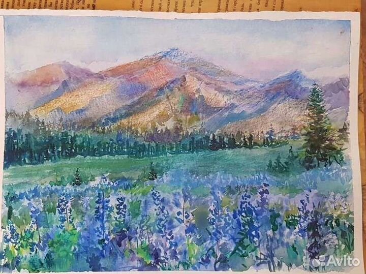 Акварельные картины