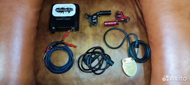 Тату машинка (индукция) + все для тату