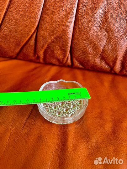 Хрюстальные кофетницы СССР