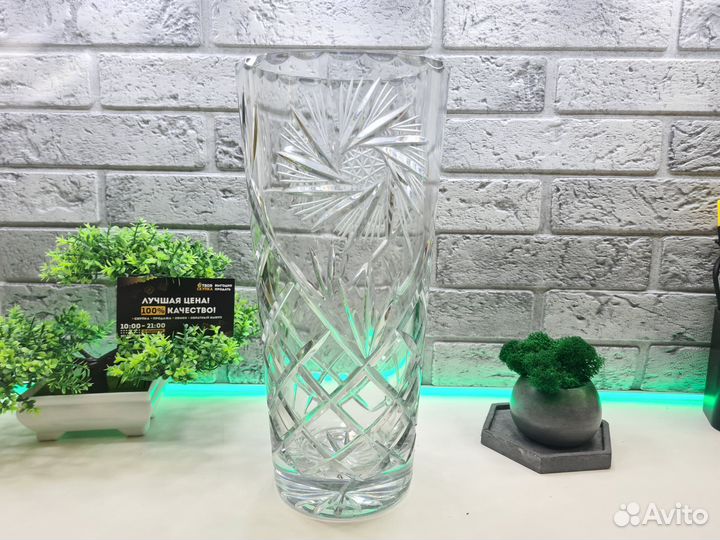 П.8499 Ваза Хрусталь 29 См