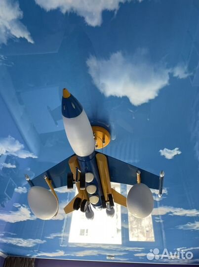 Люстра самолет