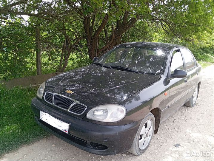 Капот chevrolet lanos