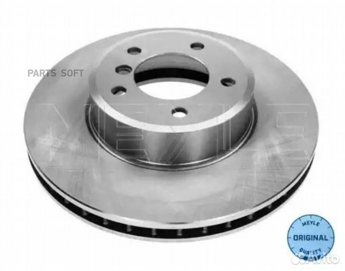 Meyle 3155213060 Диск тормозной BMW 5(E60) 04- пер