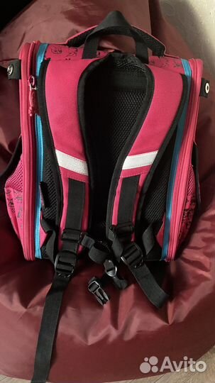 Рюкзак, ранец школьный ортопедический для девочки