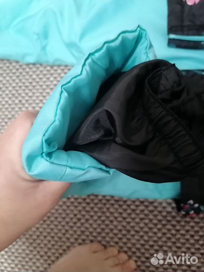 Зимний костюм для девочки 128