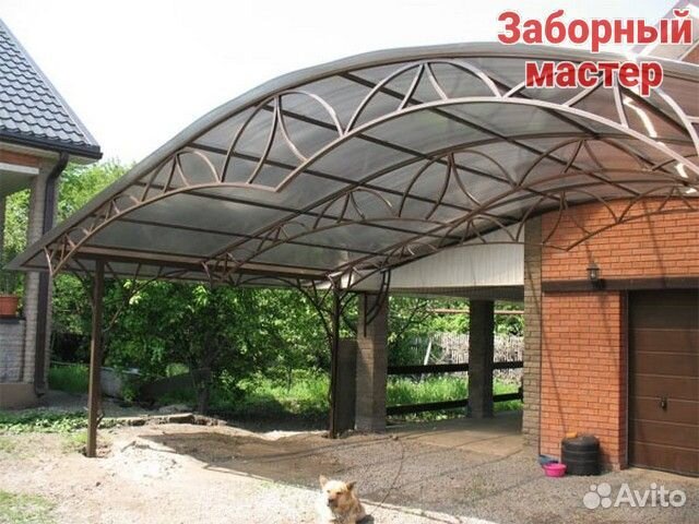 Навесы под ключ