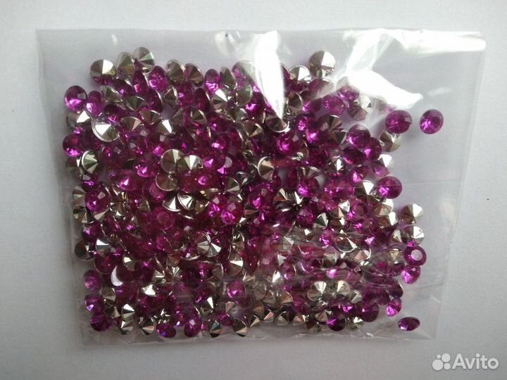 Стразы акриловые 5мм, 300 шт