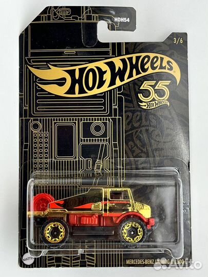 Hot Wheels 55 Anniversary Набор (включая Чейз)