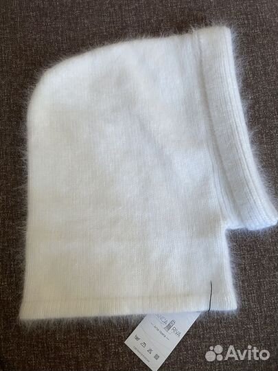 Капор женский ангора зимний капюшон