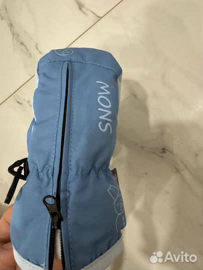 Варежки детские 1-2год новые