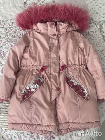 Куртка зимняя для девочки 104