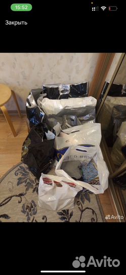 10 пакетов вещей