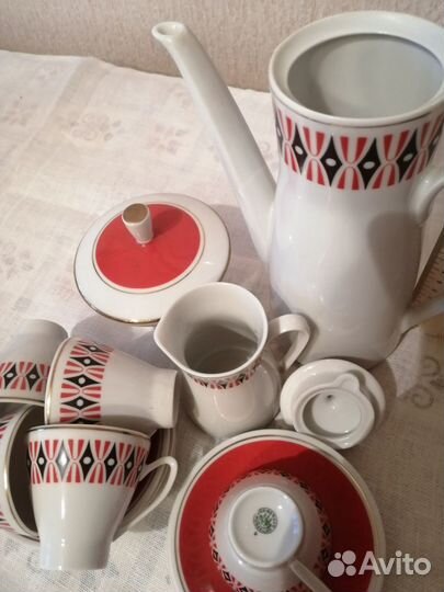 Кофейный набор Фрайбергер (Freiberger) ГДР