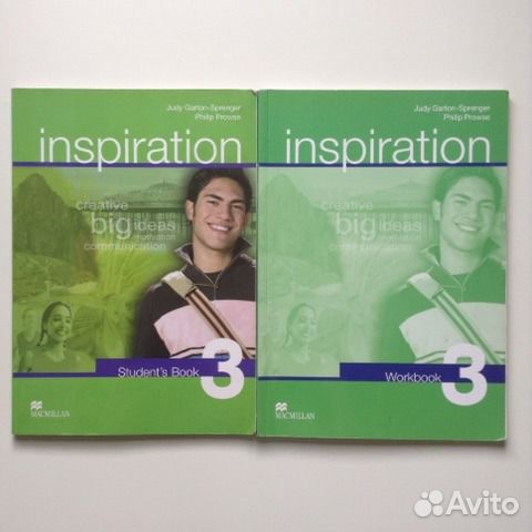 Учебник и рабочая тетрадь Inspiration